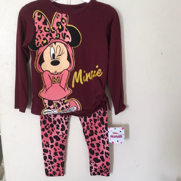 Disney junior Minnie Mouse two piece set - Picture 1 of 5